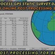 How To Process Static GPS Survey Data Freely Online AUSPOS Post Processing Service For Beginners