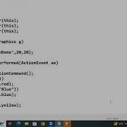 Button AWT Control Or Component In Java