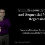 Sequential Multiple Regression Part 2
