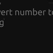 Convert Number To String Clickhouse