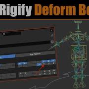 Blender Rigify Deform Bones