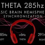 Influences Energy Fields THETA 285 Hz Brain Hemisphere Synchronization