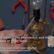 How To Replace A Table Lamp Socket How To Replace A Table Lamp Switch Table Lamp Assembly