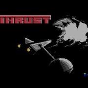 THRUST C64 1986 Firebird COMMODORE 64 GRAVITAR CLONE RETRO VIDEO GAME
