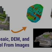 Create Orthomosaic Map 3D Model And DEM From Images With PIX4Dmapper