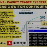 CCNA ДЕНЬ 1 15 основных команд настройки коммутатора с использованием Cisco Packet Tracer БЕСПЛА