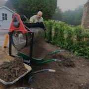 Барабанный садовый грохот Scheppach RS400