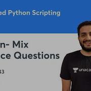 Python Смешанные практические задачи 1 Урок 43 Продвинутые скрипты на Python Арпит Джейн
