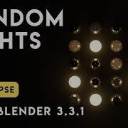 Random Lights Blender 3 3 1