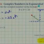 Ex Convert A Complex Number In Cartesian Form To Exponential Form