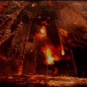 Falling Earth World On Fire