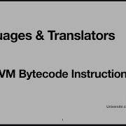 22 JVM Bytecode Instructions