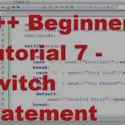 C Tutorial For Beginners 7 Switch Statement