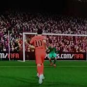Glorious Lionel Messi Trick Golazo On FIFA 15 Demo