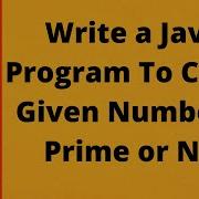 24 Программа Java для проверки является ли заданное число простым Цикл For на Java