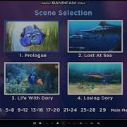Finding Dory 2016 DVD Menu Walkthrough
