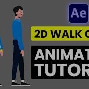 2D Walk Cycle Animation In After Effects Tutorial