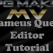 RPG Maker MV Gameus Quest Editor Tutorial