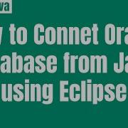 How To Connect Oracle Database In Java Using Eclipse IDE Jdbc