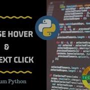 How To Do Mousehover And Context Click