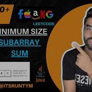 37 Minimum Size Subarray Sum Sliding Window Top 150 DSA Leetcode Coding JAVA