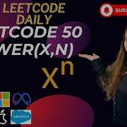 Leetcode50 Pow X N Medium Python Amazon Meta Microsoft Apple Salesforce Leetcode