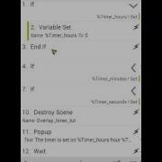 Tasker Tutorial Creating A Timer With Scenes