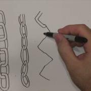 How To Draw 3D Chain Quick Easy ANYONE CAN DO THIS Maybe