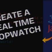 How To Create Real Time Stopwatch In Java 2025