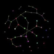Force Directed Graph Layout In Hyperbolic Field