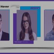 How To Design Creative Our Team Profile Section With Hover Effect Using Bootstrap Wpshopmart