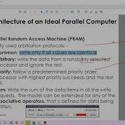 Parallel Random Access Machine PRAM Parallel And Distributed Computing PDC Lecture 3 2