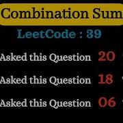 Google FB Amazon S Favorite Backtracking Interview Problem Java Combination Sum Leetcode 39
