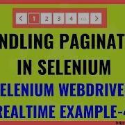 How To Handle Pagination In Selenium Webdriver How To Handle Dynamic WebTable Webtable Pagination