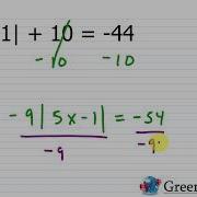 Solving Absolute Value Equations