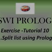 Prolog Tutorial 10 Split List Using Prolog Logic Programming Computer Science