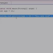 Part 20 Java Programming Tutorial Conditional Operators
