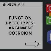 Function Prototypes Argument Coercion Ep 174 C Programming Language