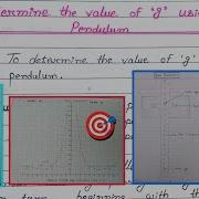 Determine G Using Bar Pendulum Physics Practical 100 Easy Method Bsc Exam Practical Yt