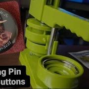 How To Make 2 25in Pinback Buttons Using Press Machine