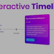 Simple Interactive Timeline Using Vanilla JavaScript