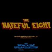 The Hateful Eight 2015 Title Sequence