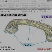 Solidworks Lofted Surface Как использовать элемент лофта Создать ручку в SolidWorks CADable