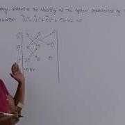 Example On Routh Array Unstable System