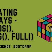 NumPy 3 Creating Arrays Using Zeros Ones And Full