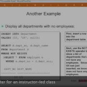 Advanced SQL SubQueries In Oracle Database