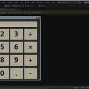 Simple Calculator In C Using WinForms