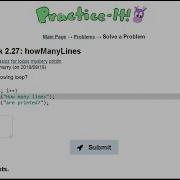 Java Practice It 2 27 HowManyLines For Loop