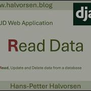 Django CRUD App Part 3 Read Data