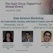 Data Science Workshop An Experiential Journey With Data To Inspire Your Work